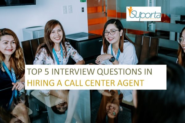 3 smiling female remote staff - how to interview call center agents